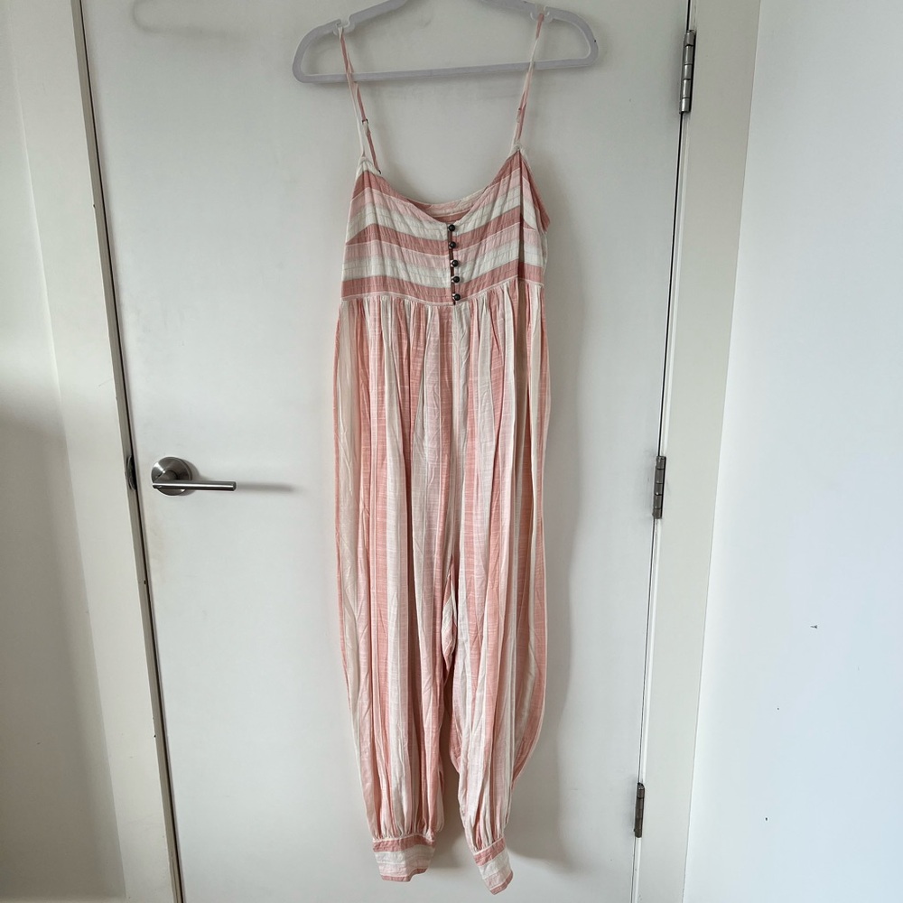 By Anthropologie Button-Front Jumpsuit - Picture 5 of 8